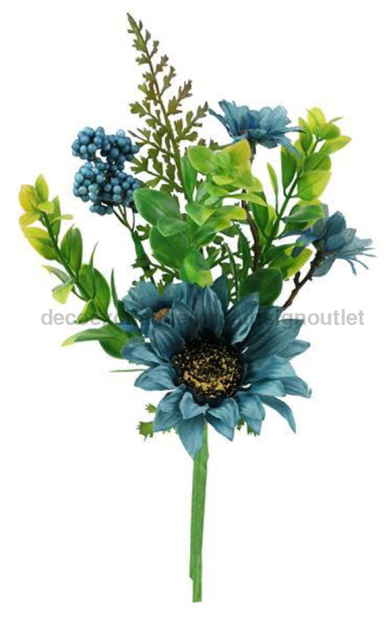 14L Sunflower Pick Smoke Blue Fh805038 Greenery