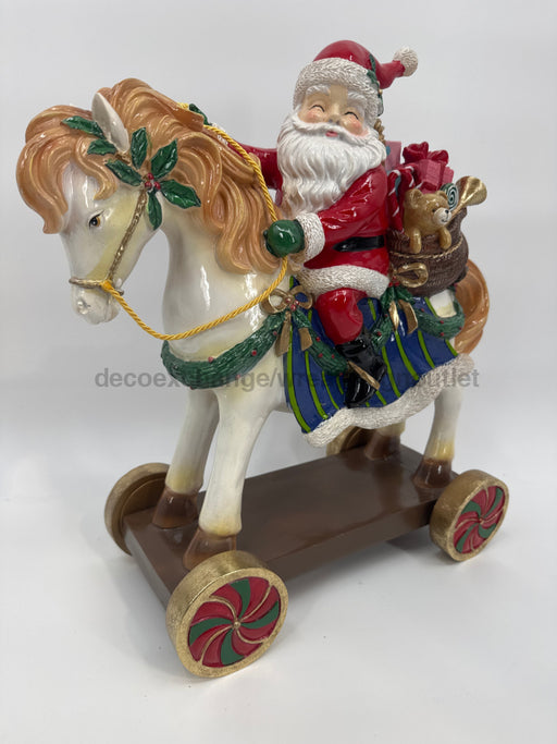 15.5’’ Santa On Toy Horse 4510392 Base