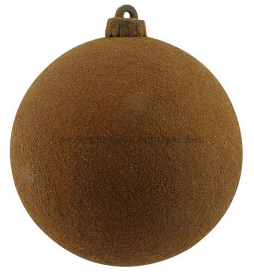 150Mm Burlap Ball Matte Brown XH941604 - DecoExchange