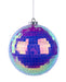 150Mm Irid Mirror Ball Ornament Lavender XJ718013 Attachment