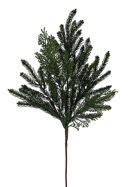 24"L Chubby Willow Pine/Cedar Spray Two-Tone Green XX2604
