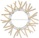 15’Wire 25’Oad - Pencil Work Wreath X18 Burlap Xx7504W4 Base