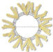 15"Wire, 25"Oad Work Wreath X18 Ties, Cream XX748839 - DecoExchange