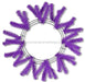 15"Wire, 25"Oad Work Wreath X18 Ties, Purple XX748823 - DecoExchange