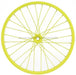 16.5"Dia Decorative Bicycle Rim Yellow MD050729 - DecoExchange