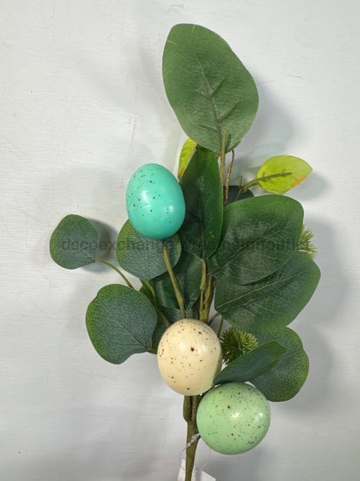 16’’ Egg & Eucalyptus Spray PA1662-BLGN greenery