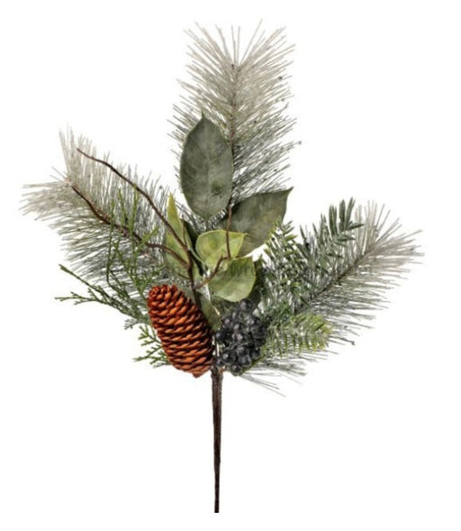 16’ Frost Pine/Cedar/Leaf Spray Frgb Mtx68036 Greenery