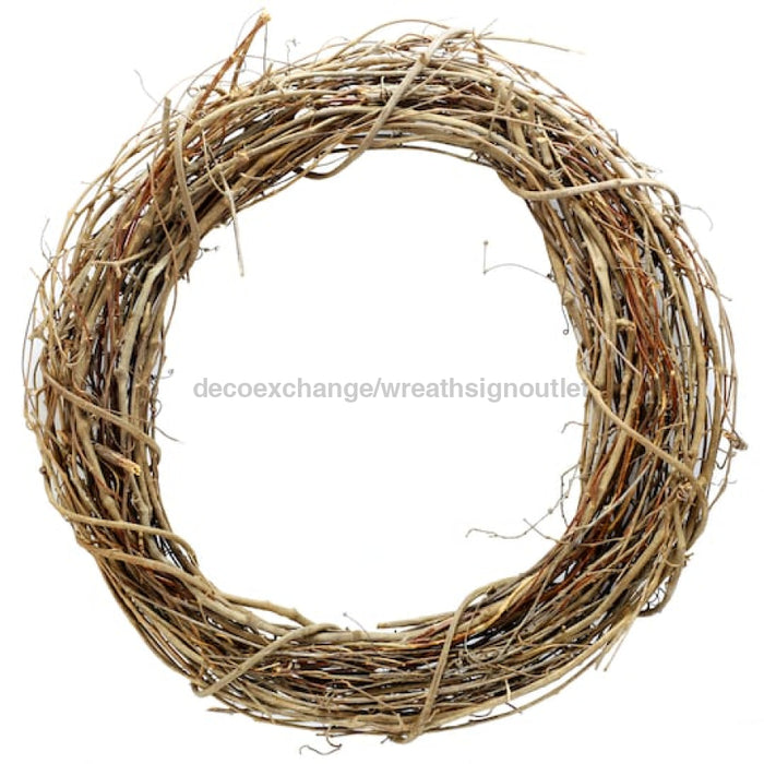 16" Grapevine Wreath - Round - DecoExchange