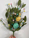 16In Bush-Easter Eggs And Herb Leaves Ip27605 Greenery