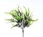 16’’L Fern Bush Black/Lime Green HH760452 Greenery