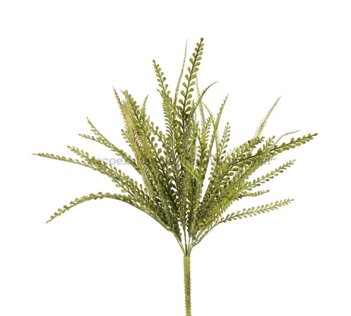 17.5’’H Sword Fern Bush Green W/Mustard Wash Fp105040 Greenery