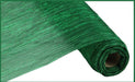 17’ X 5Yd Crinkle Fabric Emerald/Emerald Foil Rf232406