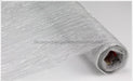 17’ X 5Yd Crinkle Fabric Silver/Silver Foil Rf232426