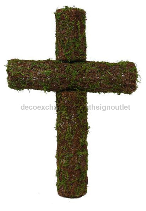 18.5"H Angel Vine/Moss Kd Cross Brown/Green KG3210 - DecoExchange