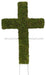 18.75"H Moss Cross With 4"Stake Green KC1079 - DecoExchange