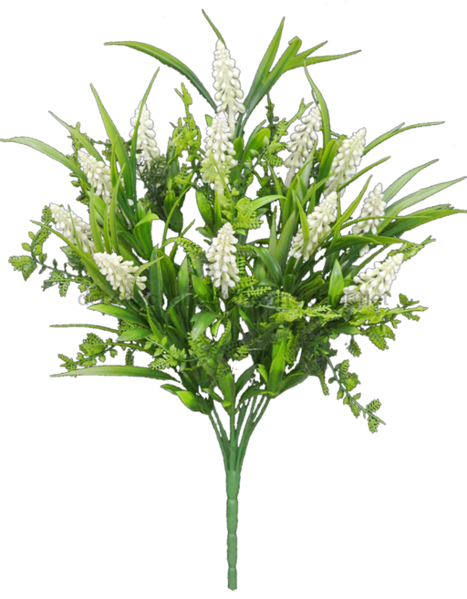 18 In Muscari Bush X 12 82398-Cr Greenery
