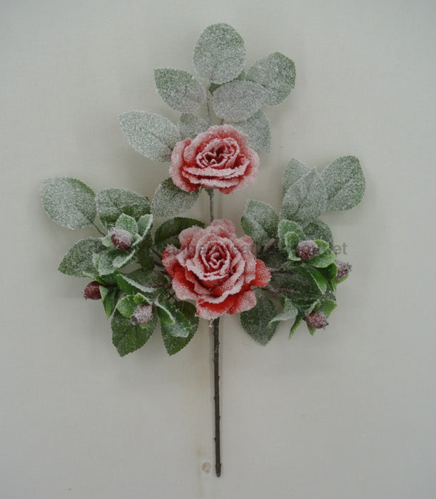 18 In Rose Berry Spray W 83754-Rd - DecoExchange®