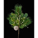 19" Juniper/Berries Mix Pine Spray Tt Green/Whitewash Green XX8080 - DecoExchange