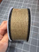 1.5"X10Yd Cross Royal Burlap Light Brown/Black RG1275T8 - DecoExchange®