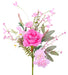 19’’L Rose/Hydrangea Flower Spray Multi Pink Fh814789 Greenery
