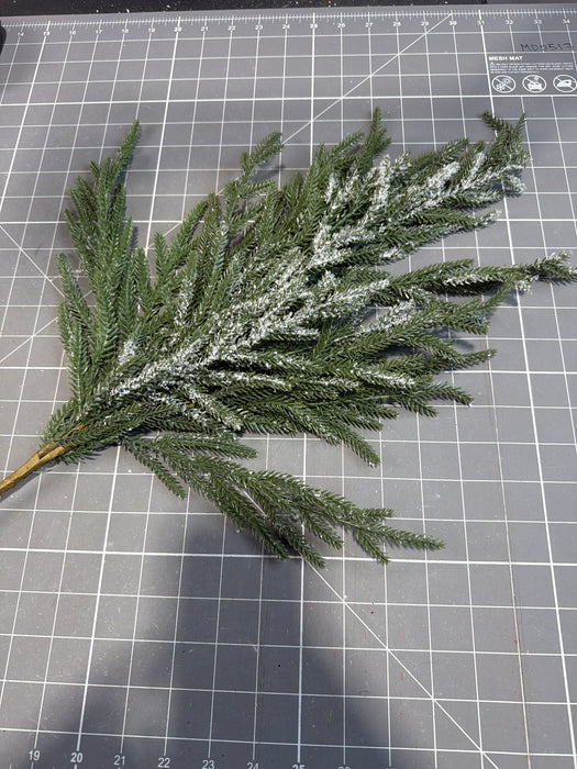 Christmas Iced Pine Spray 26238