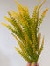 Plastic Fern Bush - 7 Stems - Orange - 59645 - DecoExchange®