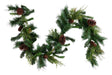 6'L PINE/JUNIPER/BERRY/PINECONE Garland Multi Green/Brown XX9927