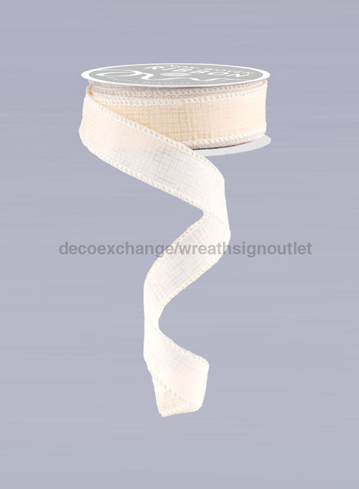 1’’X10Yd Cross Hatch Ivory NR1008A8 Ribbon