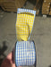 2.5’’ X 10Yds Poplin Gingham Light Blue Golden Yellow 09-4389 Ribbon