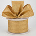 2.5"X10Y Ribbon GOLD ALL FLAT GLITTER X820640-15 - DecoExchange