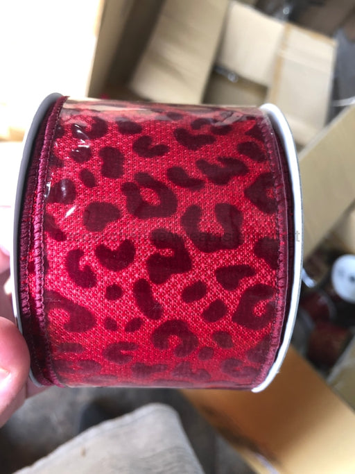 2.5"X10YD ANIMAL PRINT Ribbon RZ0278 - DecoExchange