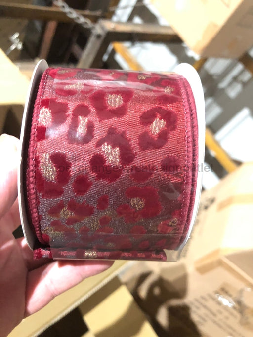 2.5"X10YD ANIMAL PRINT Ribbon RZ0375 - DecoExchange