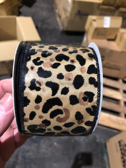 2.5"X10YD ANIMAL PRINT Ribbon RZ0434 - DecoExchange