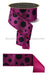 2.5’’X10Yd Giant Multi Polka Dots/Fused Black/Pink LX323611 Ribbon