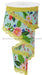 2.5’X10Yd Graphic Florals/Lace Aqua/Pink/Blu/Yel/Grn/Red Rga8519Wc Ribbon