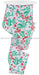 2.5’X10Yd Holly Berry/Mistletoe Wht/Mnt/Jade/Red/Silver Rgf10664W