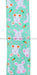 2.5’’X10Yd Playful Bunnies Mint/Multi Rgf1562An Ribbon