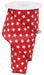2.5"X10Yd Random Star Red/White RGE111524 - DecoExchange
