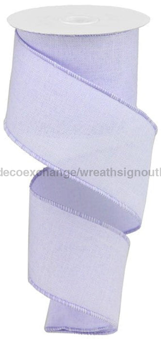 2.5"X10yd Royal Burlap Light Lavender RG1279NR - DecoExchange