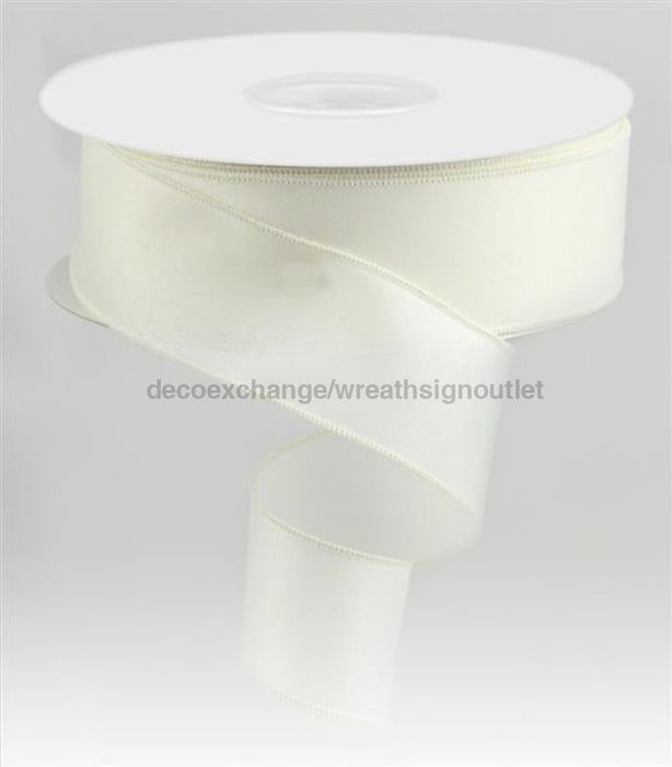 2.5"X50Yd Value Faux Burlap Cream RC5001C2 - DecoExchange