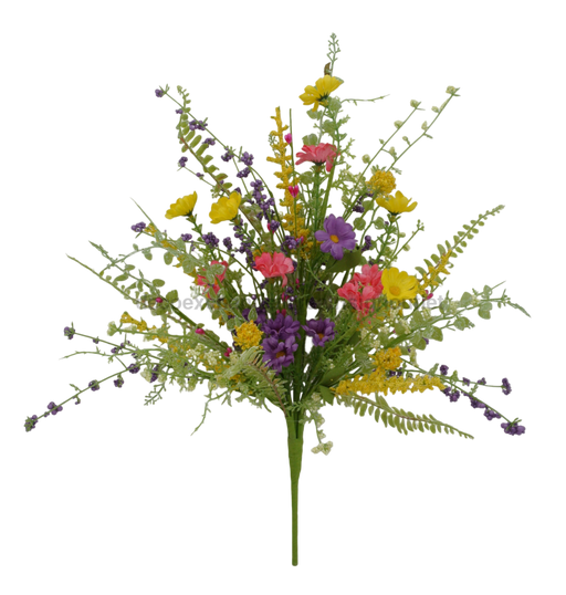 20.5 In Mixed Wild Flower 40201 Greenery