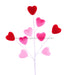 20.5’’L Velvet Heart Spray X3 Red/Pink/Light Pink Hv1374Cx Pick