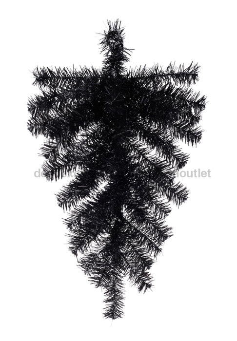 20’’ Metallic Teardrop 45 Tips Black XX965102 Base