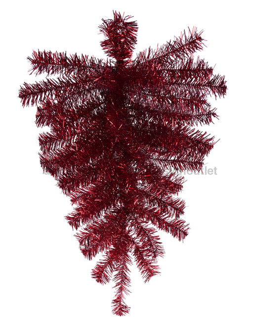 20’’ Metallic Teardrop 45 Tips Red XX965124 Base