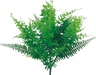 20" Plastic Grass Bush X 9 13353GN - DecoExchange