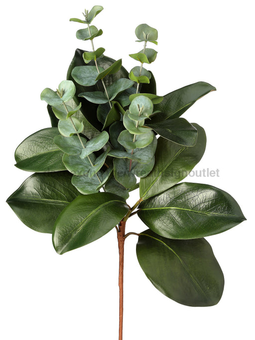 20’’ Southern Magnolia/Eucalyptus Spray Grn Mtx73695-Grn Pick