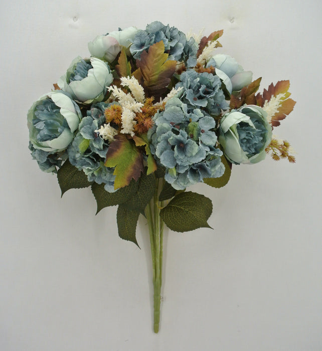 23" Peony Hydrangea Bush 20137-BL