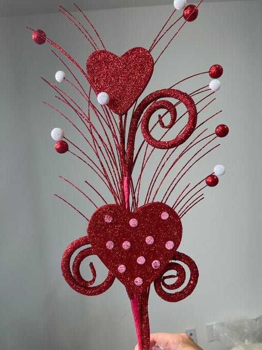 Heart Spray X 2 H29 62217RDWTPK - DecoExchange®