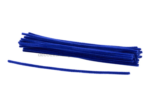 20’’L X 6Mm Chenille Stems 50Ea/Bg Navy Blue Ma200219 New Upload081524 Alltools Tools