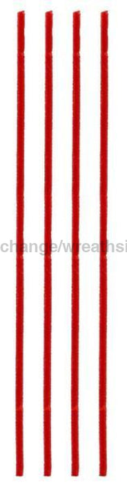 20"L X 6Mm Chenille Stems 50Ea/Bg, Red MA200224 - DecoExchange